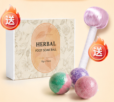 (Spend RM1388) FREE Foot soak ball + Massage hammer