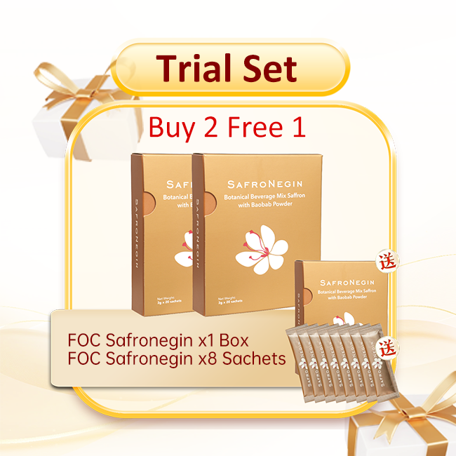 Botanical Beverage Mix Saffron with Baobab Powder