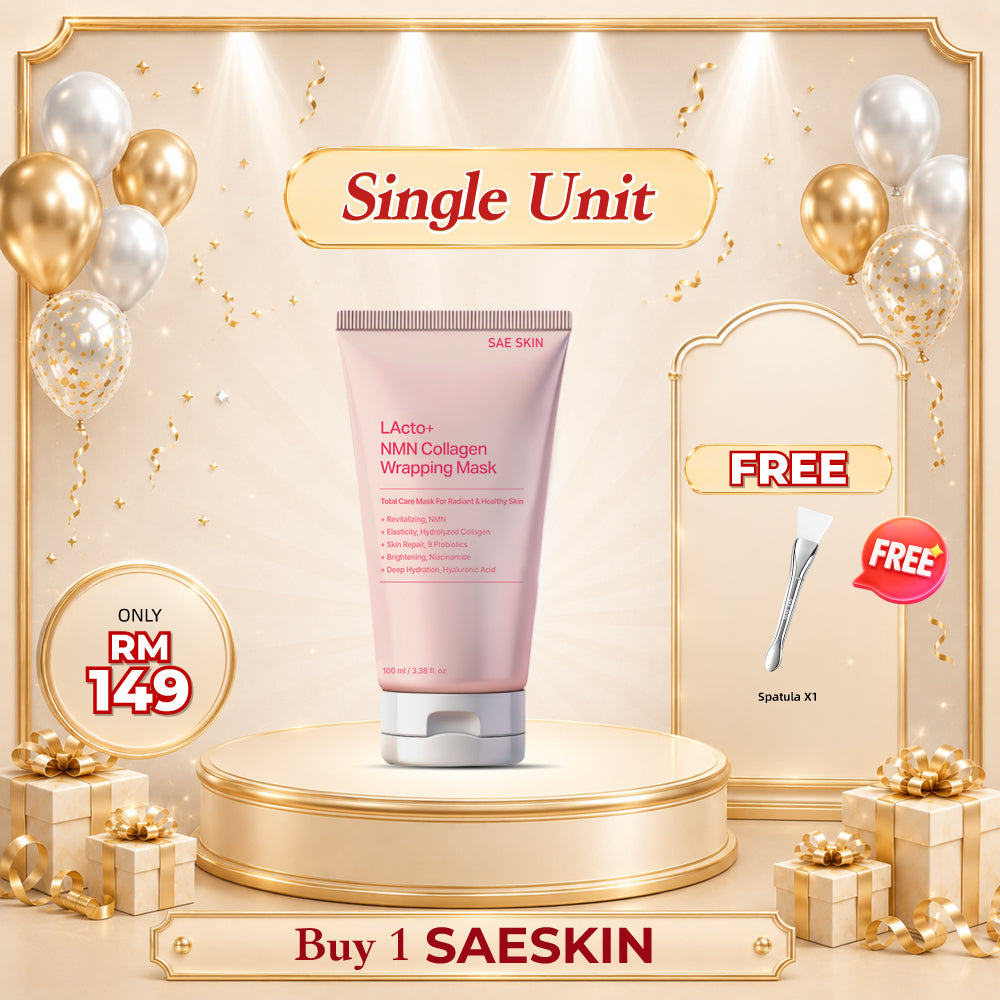 SAE SKIN LActo+ NMN Collagen Wrapping Mask