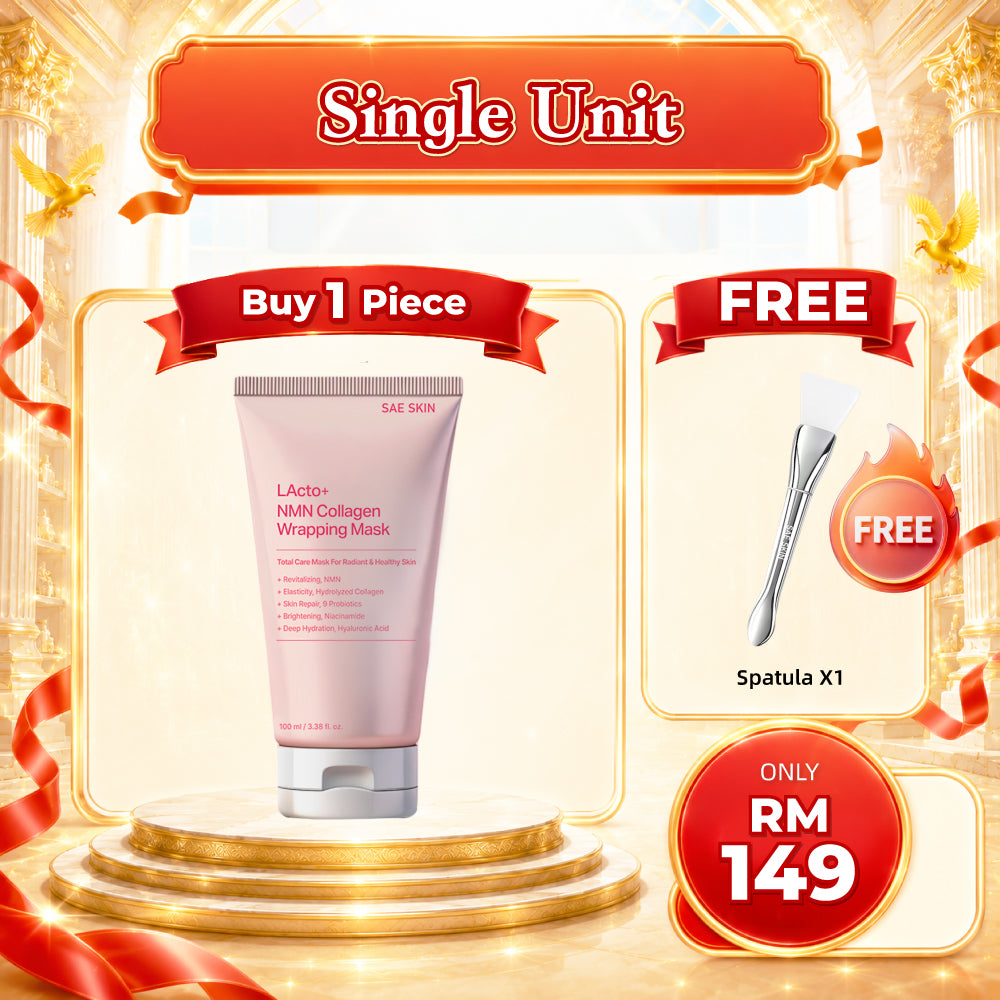 SAE SKIN LActo+ NMN Collagen Wrapping Mask