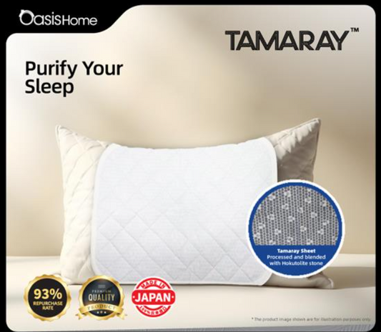 Tamaray Negative Ion Pillow Cover (40X50CM) - IVORY