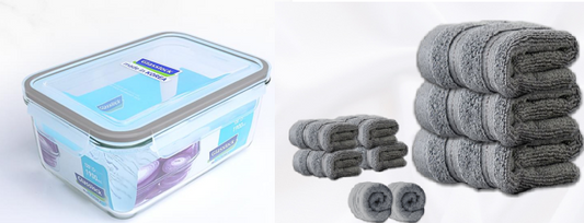 Free (free gift) glasslock + chaorou towel