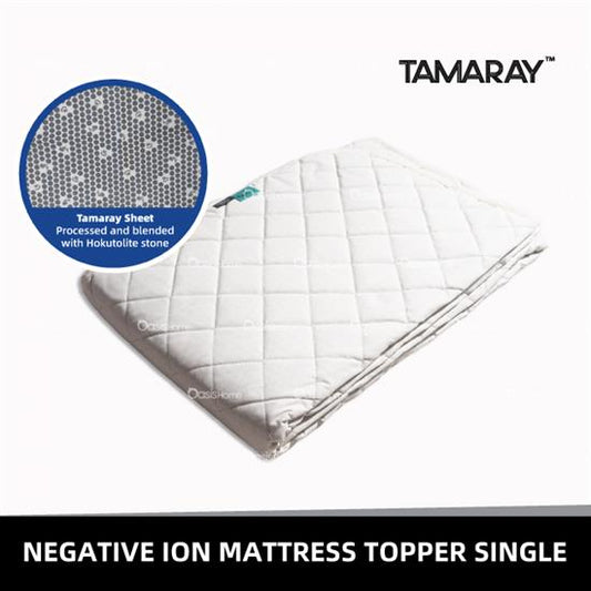 Tamaray Negative Ion Mattress Topper (Single size - 100x205cm)